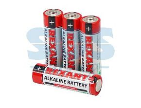 REXANT (30-1027) AA/LR6 1.5 V 2700 MAH 4 шт/блис Элементы питания