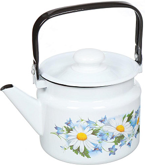 ЛЫСЬВА 27104П2 Ромашковое поле эмал 2,0л Чайник