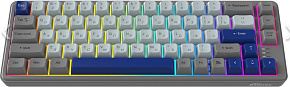 RITMIX RKB-568BL Blue голубой-серый Клавиктура RITMIX RKB-568BL Blue голубой-серый