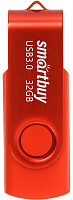 SMARTBUY (SB032GB3TWR) UFD 3.0/3.1 032GB Twist Red красный