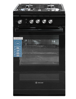 DE LUXE 506040.24г ЧР-001 Плита газовая