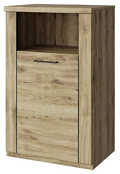 АНРЭКС DOORSET Тумба 1DN. Цвет ДУБ НАВАРРА (1 уп.) Модульная мебель