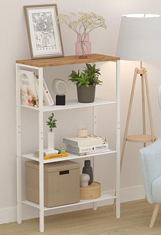 ЗМИ Стеллаж "ТОРОНТО 24" (TORONTO 24 Shelf rack) белый СТТ24 Б Стеллаж