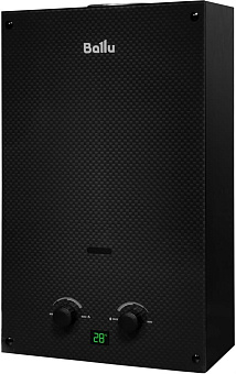 BALLU GWH 10 Fiery Glass Carbon Водонагреватель газовый BALLU GWH 10 Fiery Glass Carbon