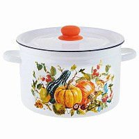 APPETITE 1с18с Осень эмал цил 7,0л Кастрюля