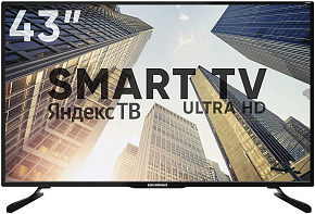 SOUNDMAX SM-LED43M03SU UHD SMART Яндекс LЕD-телевизор