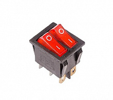REXANT (36-2410) выключатель клавишный (RWB-511, SC-797) красный (50)