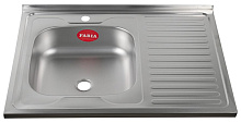 FABIA м00006 Мойка 60 х 80 см левая Мойка накладная