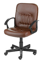 OLSS кресло ЧИП Ультра коричневый экокожа Кресло компьютерное