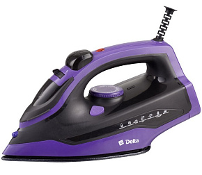 DELTA DL-353 black/purple Утюг