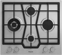 HOTPOINT HGMTS 643 W IX Нержавеющая сталь Варочная панель газовая