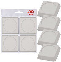 MULTIDOM ПТ76-143 MULTIDOM Антивибрационные подставки для стиральных машин и холодильников. 4 шт. ПТ76-143