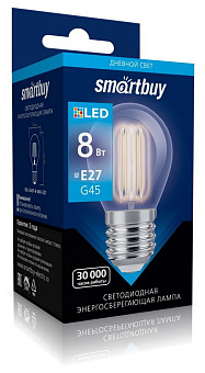 SMARTBUY (SBL-G45F-8-40K-E27) 8W/4000/E27 Лампа