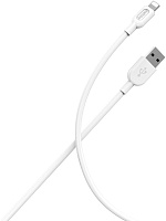 SMARTBUY (iK-512-S01w) S01 Lightning белый, 2.4 А, 1 м Кабель