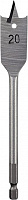 KRANZ (KR-91-0675) Сверло перовое по дереву 36х152 мм (шестигранный хвостовик) Сверло