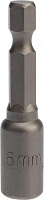 KRANZ (KR-92-0400) Ключ-насадка 6х48 мм, 1/4 магнитная (упак. 20 шт.) ключ-насадка