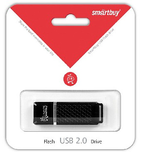 SMARTBUY (SB8GBQZ-K) 8GB QUARTZ SERIES BLACK USB флеш