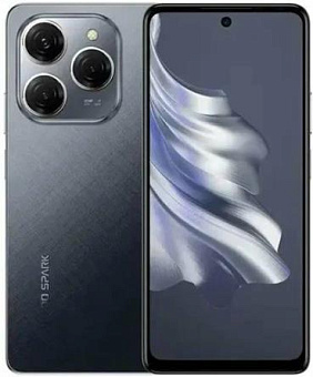 TECNO Spark 20 Pro KJ6 12/256Gb Moonlit Black Смартфон