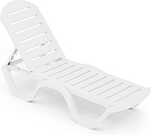 АЛЬТЕРНАТИВА М8861 шезлонг Солярис (белый) Мебель из пластика АЛЬТЕРНАТИВА М8861 шезлонг Солярис (белый)