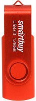 SMARTBUY (SB128GB3TWR) UFD 3.0/3.1 128GB Twist Red красный