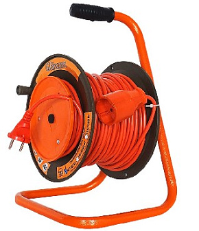 GLANZEN EB-30-010, на катушке, с/з, 1 роз -30 м Удлинитель