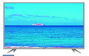 POLAR P65U51T2CSM-UHD-SMART серебристый LED-телевизор