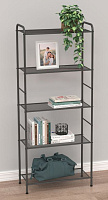 ЗМИ Стеллаж "Валенсия 25" (VALENCIA 25 Shelf rack) СТВ25 Графит Стеллаж