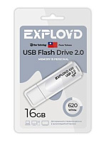 EXPLOYD EX-16GB-620-White USB флэш-накопитель