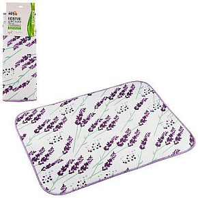 РЫЖИЙ КОТ Коврик для сушки посуды из микрофибры MDM-Promo-LAV, размер: 50*35см (100695)