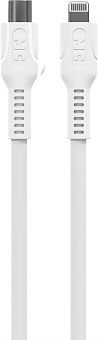 MORE CHOICE (4620202553676) K65ia USB 3.0A PD 27W для Lightning ng 8-pin Type-C - 1м , белый Кабель