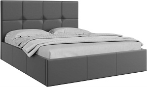 BONMEBEL Куба 1200 с подъемным механизмом-кожзам серый (5 пак.) Кровать