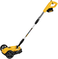 DENZEL Портативная аккумуляторная газонокосилка CLM-22, Li-ion, 20В, 220 мм // Газонокосилка аккумуляторная DENZEL Портативная аккумуляторная газоноко