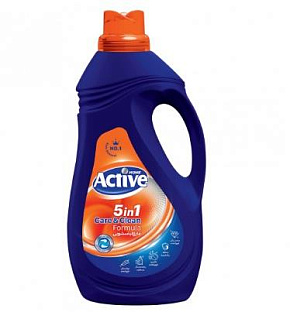 ACTIVE Гель-кондиционер для стирки белья универсальный 5в1, 2000 мл (511601601) Гель для стирки