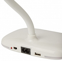REXANT (75-0222) белый Светильник настольный Baoli, USB-зарядка устройств, вращение 360° Светильник настольный