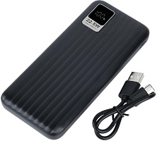 PERFEO (PF_E1469) WATERFALL - 10000 mAh Black Power Bank
