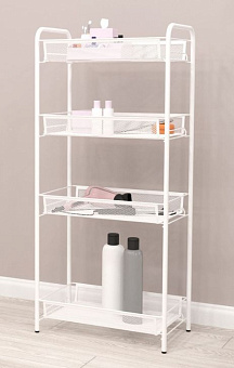 ЗМИ Этажерка "Ладья 24" (LADYA 24 storage rack), белый Э 556 Б Этажерка