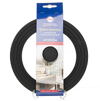 TIMA Крышка стеклян. с силикон/обод на 3 размера 18-20-22 черная 48182022BL Крышка стеклян. с силикон/обод на 3 размера черная