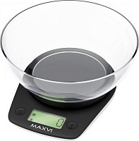 MAXVI KS102P black Кухонные весы