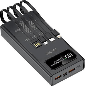 PERFEO (PF_E1633) Universal - 20000mah , черный Повербанк