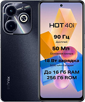 INFINIX Hot 40i 8/256Gb Black (10049758) Смартфон