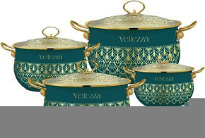 VELLEZZA VZ-1004GR Набор кастрюль