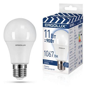 ERGOLUX (14724) LED-A60-11W-E27-6K Светодиодная лампа