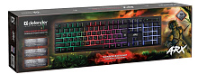 DEFENDER (45196) Arx GK-196L RU Геймерская клавиатура DEFENDER (45196) Arx GK-196L RU