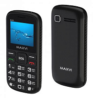 MAXVI B201 Black Телефон мобильный