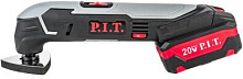 P.I.T. Реноватор (МФИ) аккум. PMT20H-035A/1 (20В, 5000-19000кол/мин, угол 3,5°, 1 акб 2Ач, ЗУ, кейс) Реноватор аккумуляторный P.I.T. Реноватор (МФИ) а