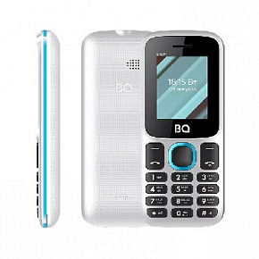 BQ 1848 Step+ White/Blue Телефон мобильный