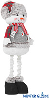 WINTER GLADE Фигурка Снеговик 80 см на телескопических ногах F4280 НГ Фигурки
