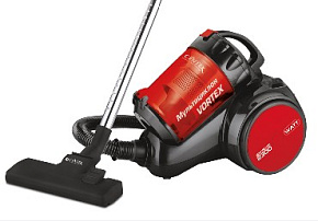 CENTEK CT-2524 Black/Red Безмешковый пылесос