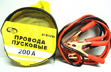 AUTOVIRAZH (AV-911200) Провода пусковые, 200 А, в сумке ПВХ