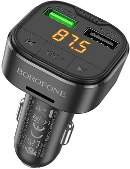 BOROFONE (6974443387223) BC43 Black Трансмиттер BOROFONE (6974443387223) BC43 Black